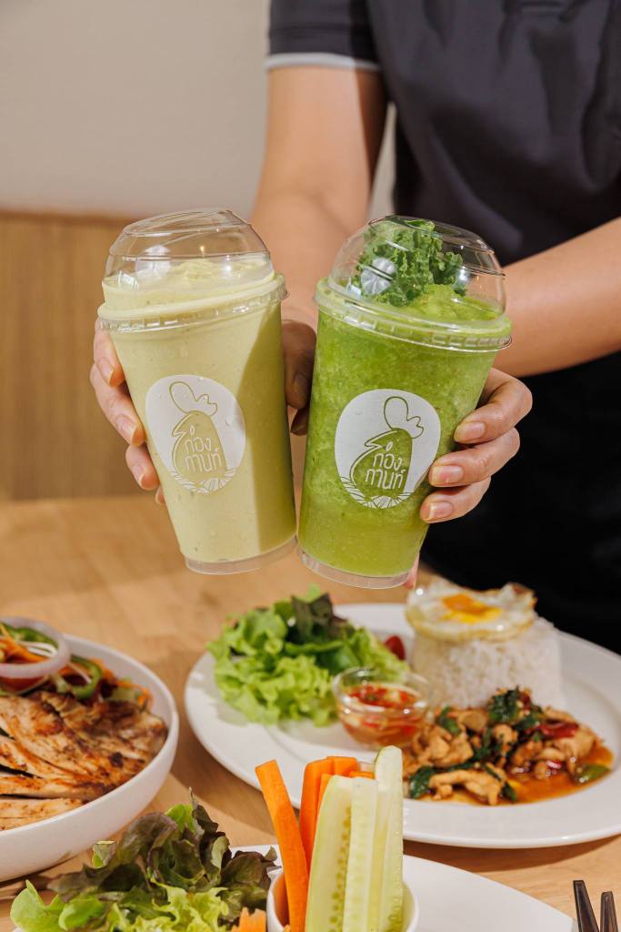 นำ้และอาหารสุขภาพ ก่องกานท์คาเฟ่